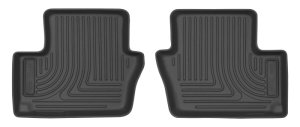 Dodge Caliber Floor Mats - Rear - Husky Liners - WeatherBeater - Black - `07-`12